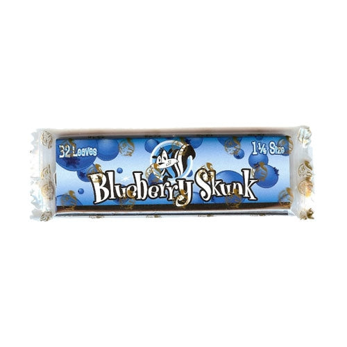 Skunk Blueberry Flavored Papers 1 1/4 - Whole Box | Jupiter Grass