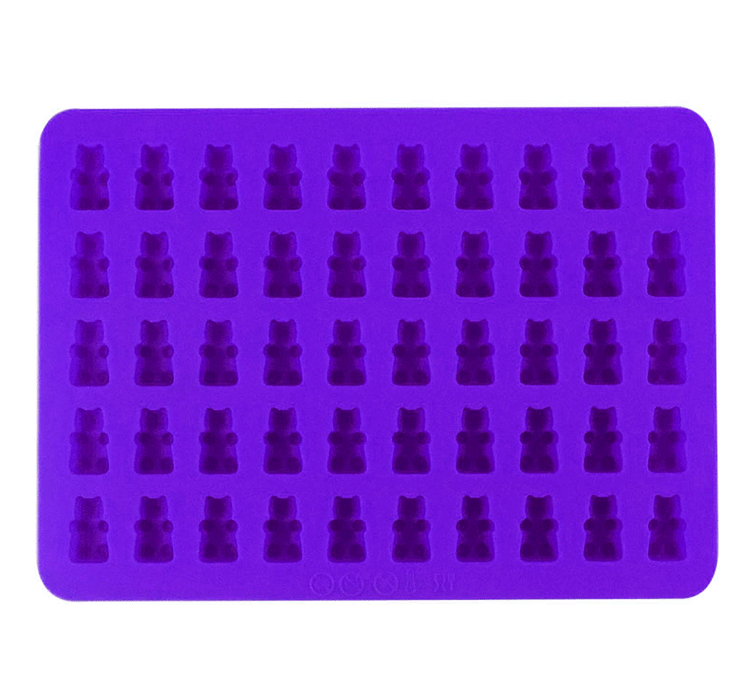 Silicone Gummy Mold - Classic Gummy Bear - Purple | Jupiter Grass