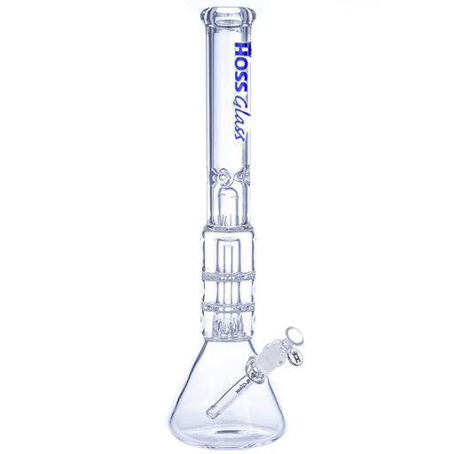 20" 7MM JUMBO DOME PERC W/ DOUBLE DISK DIFFUSERS - BLUE | Jupiter Grass
