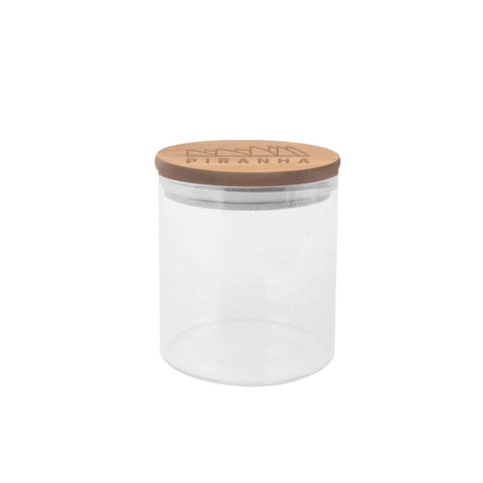 Glass Jar With Bamboo Lid 550 Ml By Piranha | Jupiter Grass