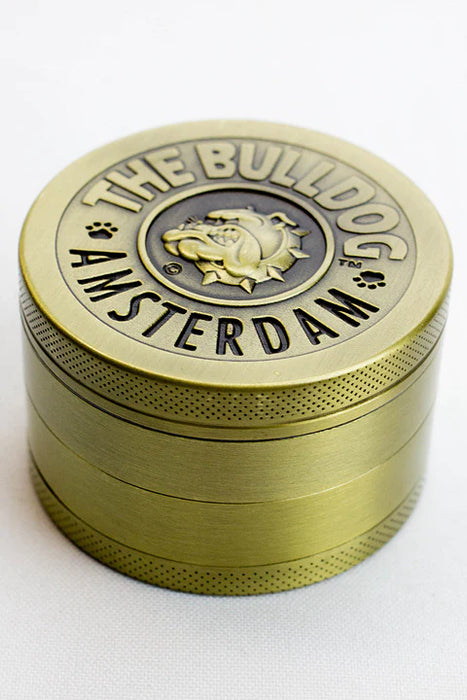 4-Parts 2.5" Embossed Amsterdam Bulldog Grinder | Jupiter Grass