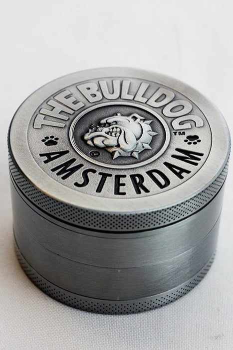 4-Parts 2.5" Embossed Amsterdam Bulldog Grinder | Jupiter Grass