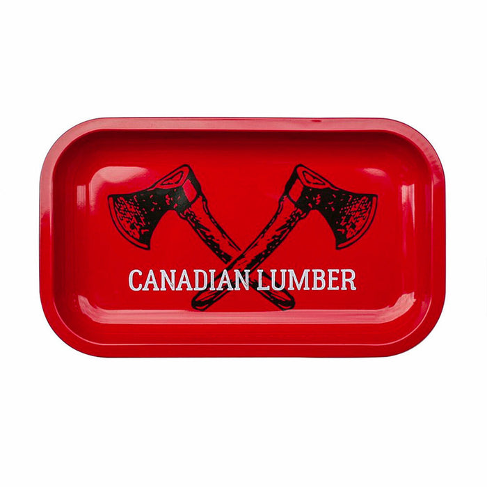 Canadian Lumber Metal Rolling Tray | Jupiter Grass