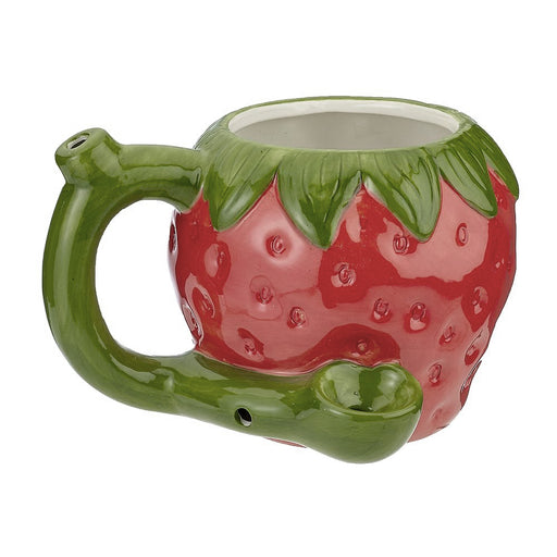 Premium Roast & Toast Ceramic Mug W/ Pipe - Strawberry | Jupiter Grass