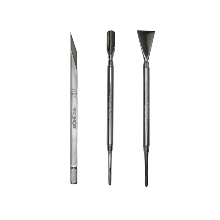 Honeystick - Dab Tools - Set Of 3 Stainless Steel Heavy Duty Tools | Jupiter Grass