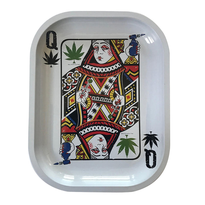 Kill-Your-Culture-Rolling-Tray-5-5-x-7-Queen-of-Concentrates | Jupiter Grass