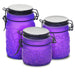 Spider Web Design Glass Storage Jar – Purple-Multiple Sizes Available [SMKZ-139] | Jupiter Grass