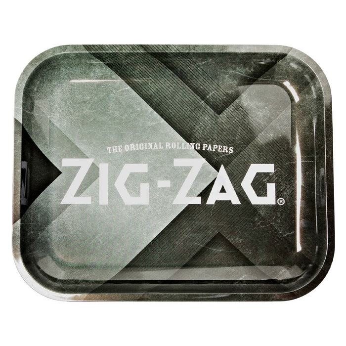 Zig-Zag Metal Rolling Tray - Since 1879 (Black)