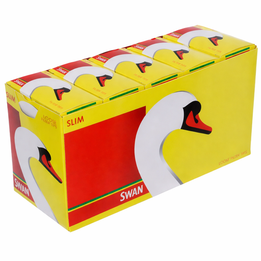 Swan | Slimline Filter Tips – 10 Box Display | Jupiter Grass