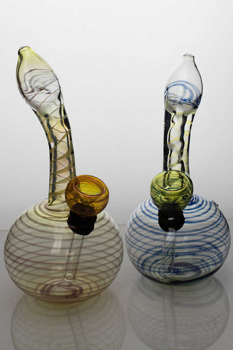 6 inches changing color glass water bong | Jupiter Grass