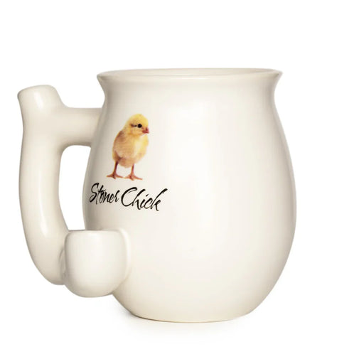 West Coast Gifts™ | Stoner Chick – Ceramic Mug Pipe [C316] | Jupiter Grass