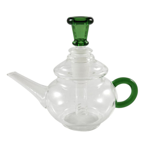 Art Of Smoke High Tea Bubbler With Down Stem & Bowl | Jupiter Grass
