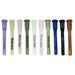 Hoss Glass | 5.5" Full Colour Downstem diffuser with cuts [YX10C] | Jupiter Grass