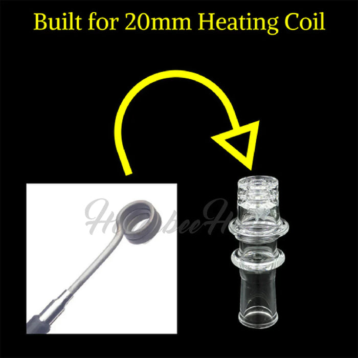 Honeybee Herb - HONEYCOMB BARREL QUARTZ ENAIL | YL | Jupiter Grass