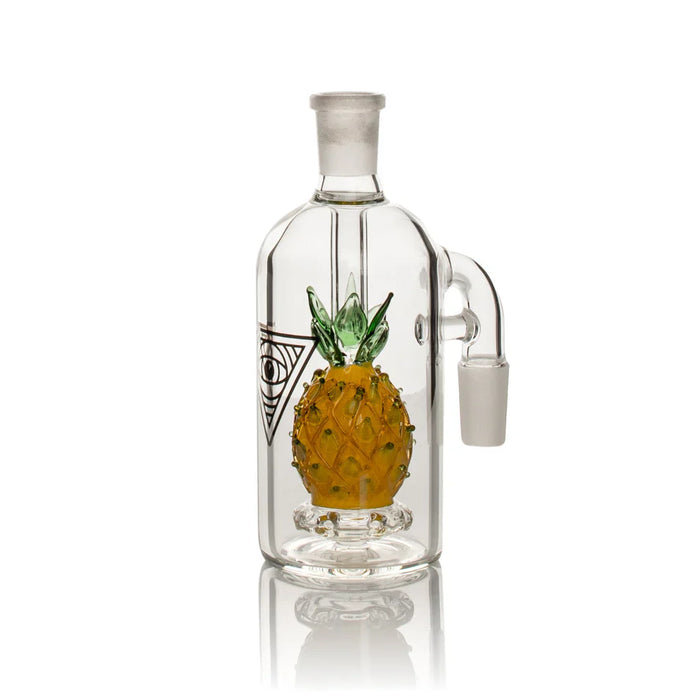 Red Eye Glass® | 14mm 90 Degree Pineapple Ash Catcher [REGAC121] | Jupiter Grass