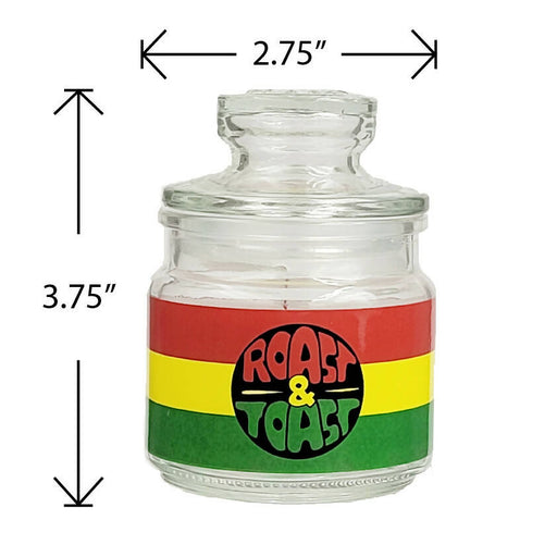 ASHTRAY SET WITH STASH JAR - VINTAGE ROAST & TOAST | Jupiter Grass