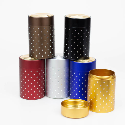 NG | Aluminum Herb Assorted color Jar [JC907] | Jupiter Grass