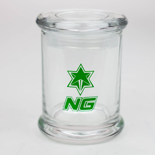 NG - Airtight Cylinder Glass Jar | Jupiter Grass