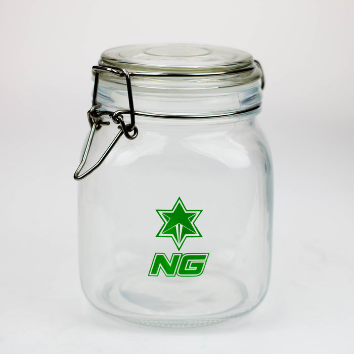 NG - Airtight Glass Jar with Lid | Jupiter Grass