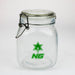 NG - Airtight Glass Jar with Lid | Jupiter Grass