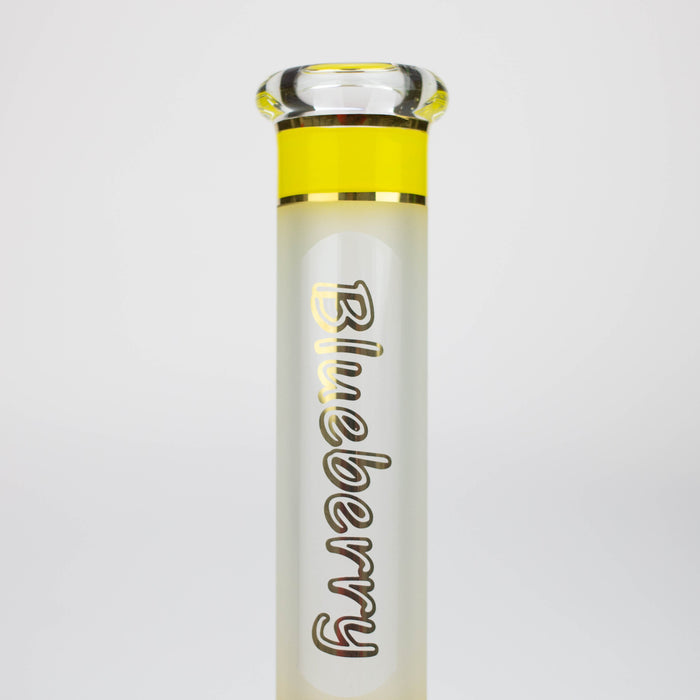 Blueberry-12 inch Mandala Base Sandblasted Beaker [ST014] | Jupiter Grass