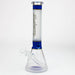 Blueberry-12 inch Mandala Base Sandblasted Beaker [ST014] | Jupiter Grass
