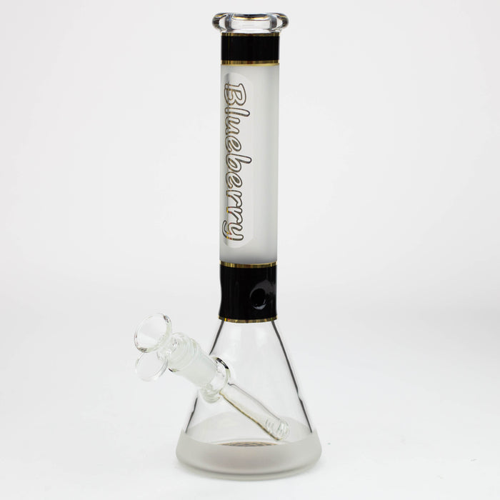 Blueberry-12 inch Mandala Base Sandblasted Beaker [ST014] | Jupiter Grass