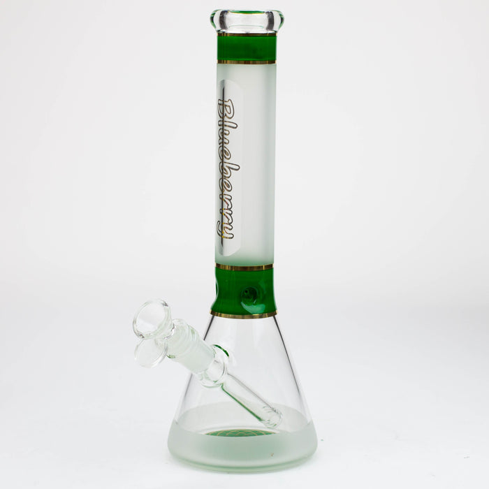 Blueberry-12 inch Mandala Base Sandblasted Beaker [ST014] | Jupiter Grass