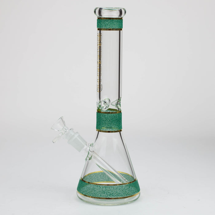 Blueberry-12 inch Texture Plated Beaker [ST013] | Jupiter Grass