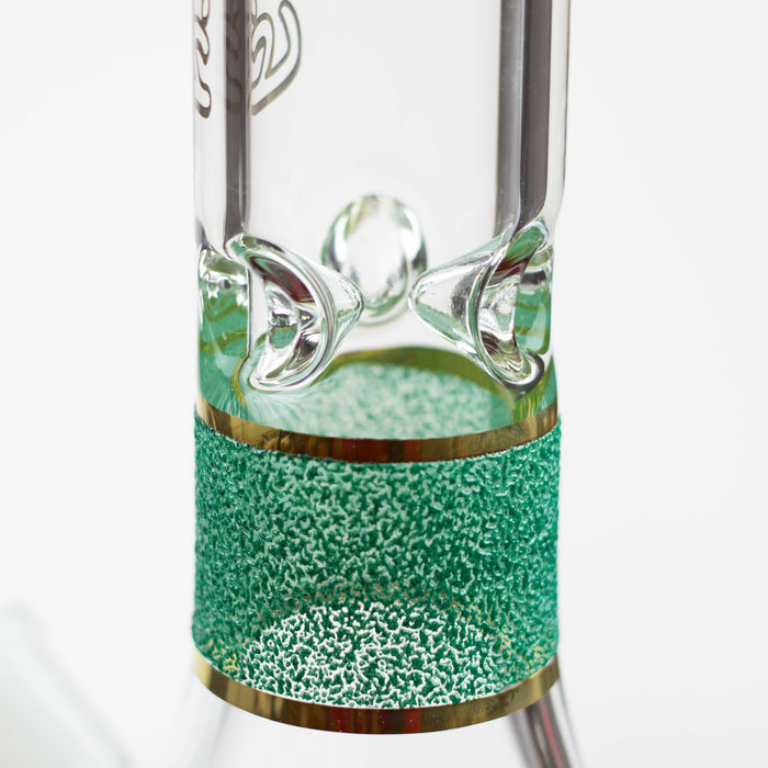 Blueberry-12 inch Texture Plated Beaker [ST013] | Jupiter Grass