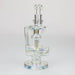 8" 2-in-1 electroplated glass recycler rig | Jupiter Grass