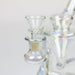8" 2-in-1 electroplated glass recycler rig | Jupiter Grass