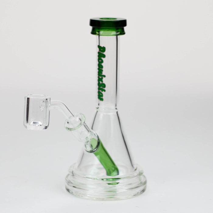 PHOENIX STAR - 6.5" Fixed stem diffuser Rig | Jupiter Grass