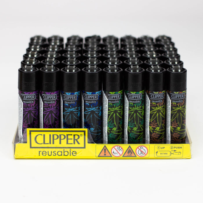 CLIPPER  FLUO LEAVES 3 LIGHTERS COLLECTION | Jupiter Grass