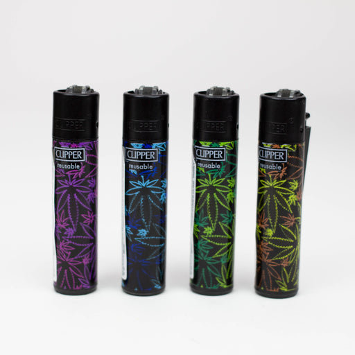 CLIPPER  FLUO LEAVES 3 LIGHTERS COLLECTION | Jupiter Grass
