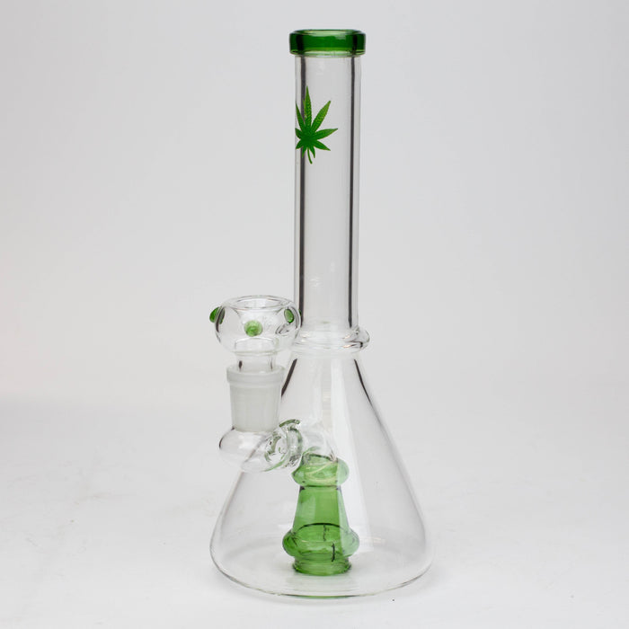 10" Cone diffuser glass bong | Jupiter Grass