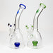 10" bent neck tire diffuser glass bong | Jupiter Grass