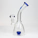 10" bent neck tire diffuser glass bong | Jupiter Grass