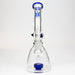 10" bent neck tire diffuser glass bong | Jupiter Grass