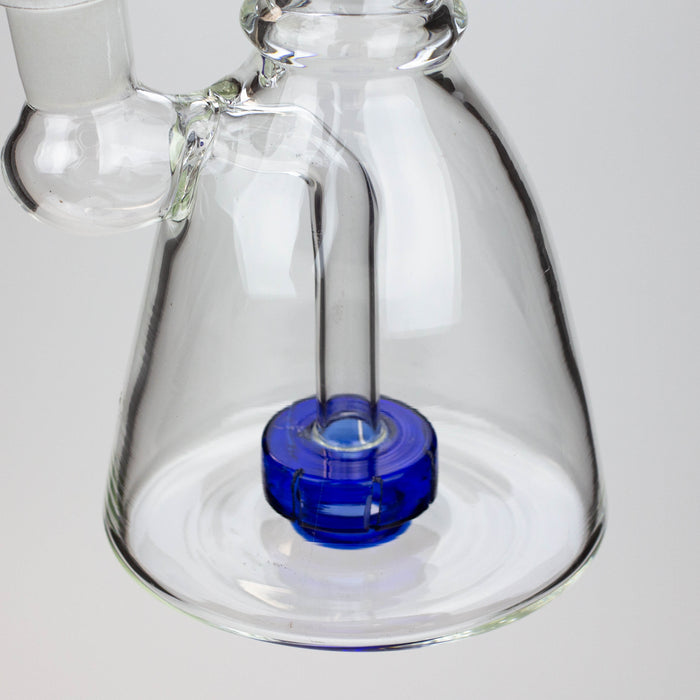 10" bent neck tire diffuser glass bong | Jupiter Grass