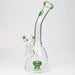 10" bent neck tire diffuser glass bong | Jupiter Grass