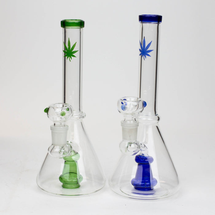 10" Cone diffuser glass bong | Jupiter Grass