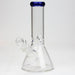 8" Classic beaker glass water bong | Jupiter Grass