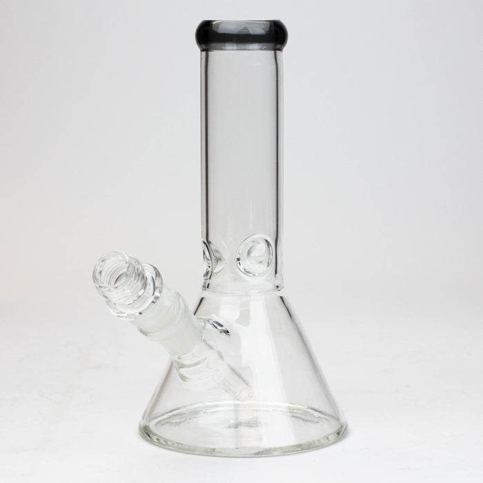 8" Classic beaker glass water bong | Jupiter Grass