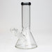 8" Classic beaker glass water bong | Jupiter Grass