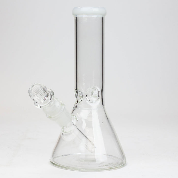8" Classic beaker glass water bong | Jupiter Grass