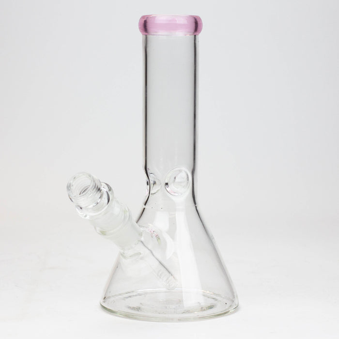 8" Classic beaker glass water bong | Jupiter Grass