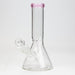 8" Classic beaker glass water bong | Jupiter Grass