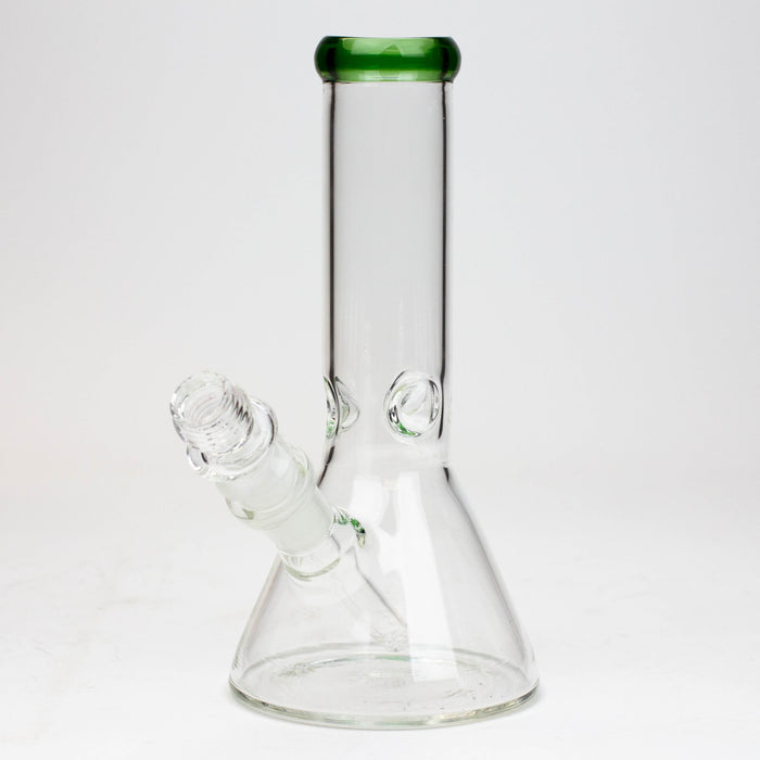 8" Classic beaker glass water bong | Jupiter Grass