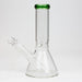 8" Classic beaker glass water bong | Jupiter Grass